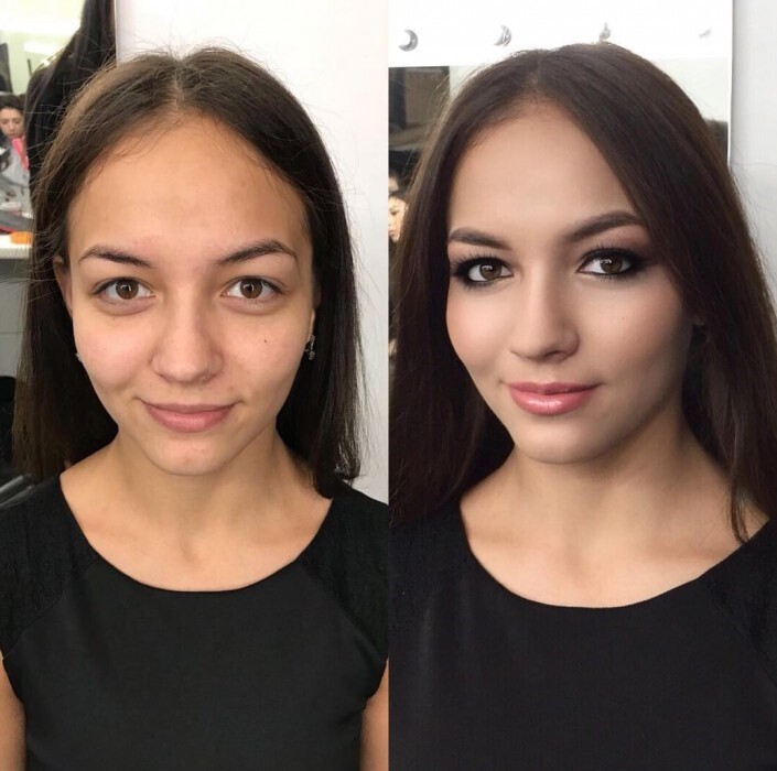 Фотографии, демонстрирующие волшебную силу макияжа (15 шт)