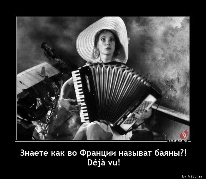 Демотиваторы-приколы: "Знаете, как во Франции называют баяны?" (17 фото)